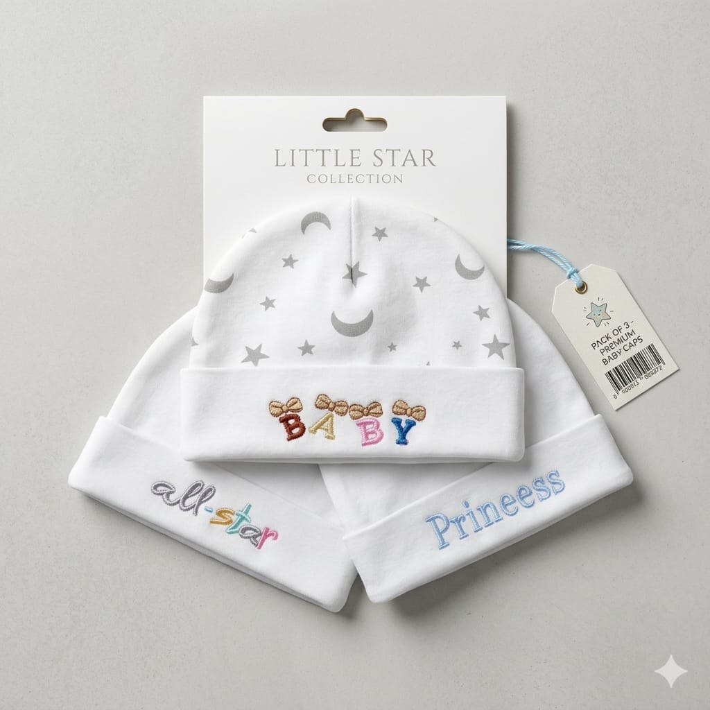 PACK OF 3 CAP SET
