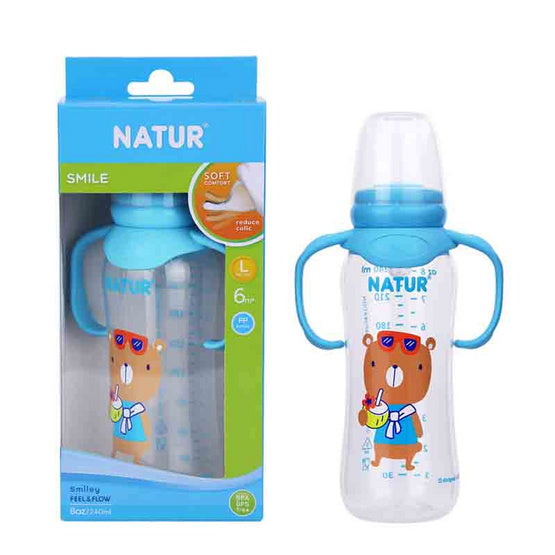 NATUR FEEDING BOTTLE 8 0Z 240 ML