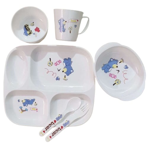 6 Pieces Baby Feeding Set