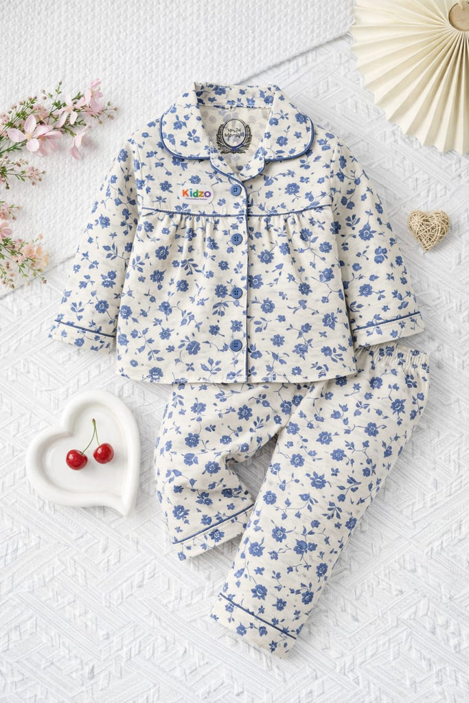 Baby Girl Night Suits Cotton ( 3 to 24 Months Sizes )