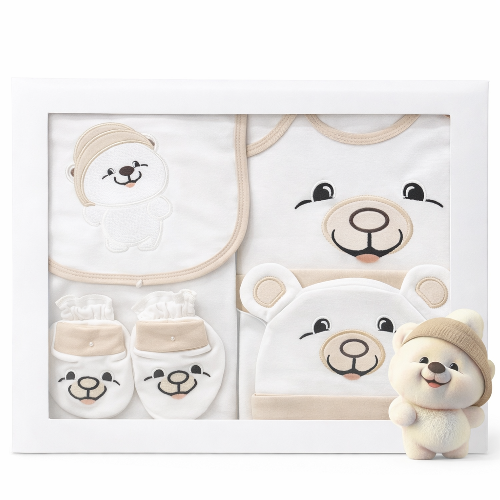 Journey Baby 10 Pcs Gift Set Soft Cotton | Newborn Baby Essentials