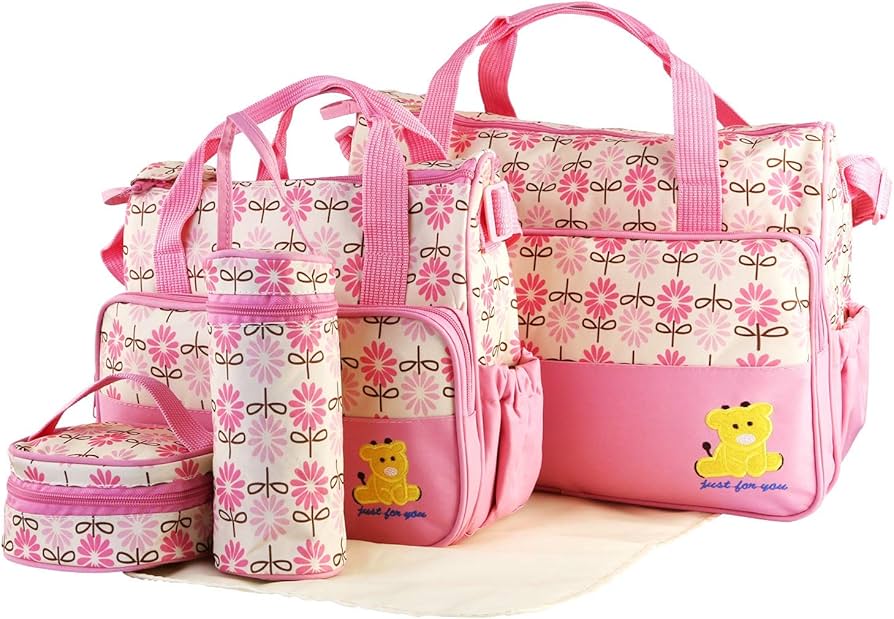 Baby Diaper Bag Complete Set
