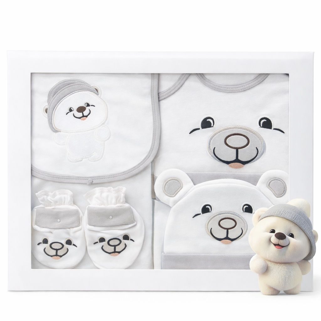 Journey Baby 10 Pcs Gift Set Soft Cotton | Newborn Baby Essentials