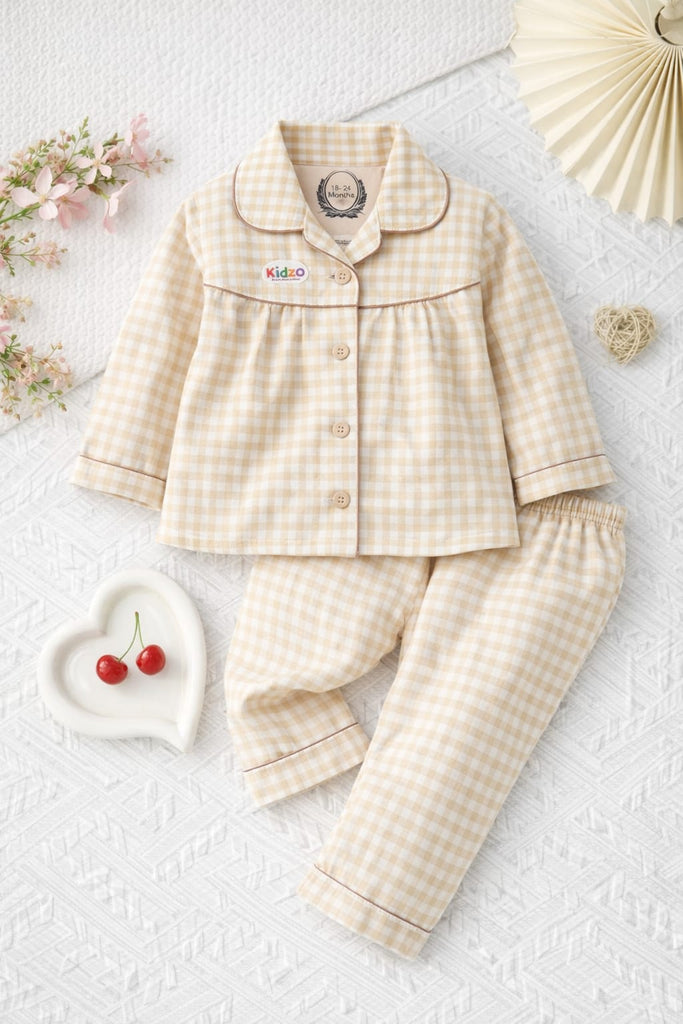 Baby Girl Night Suits Cotton ( 3 to 24 Months Sizes )