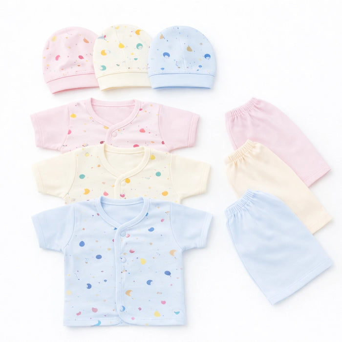 Pack Of 9 Clothing Set ( 0 to 3 months )