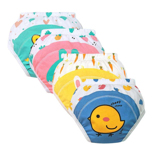 Washable Diaper Panty With Attached Pad