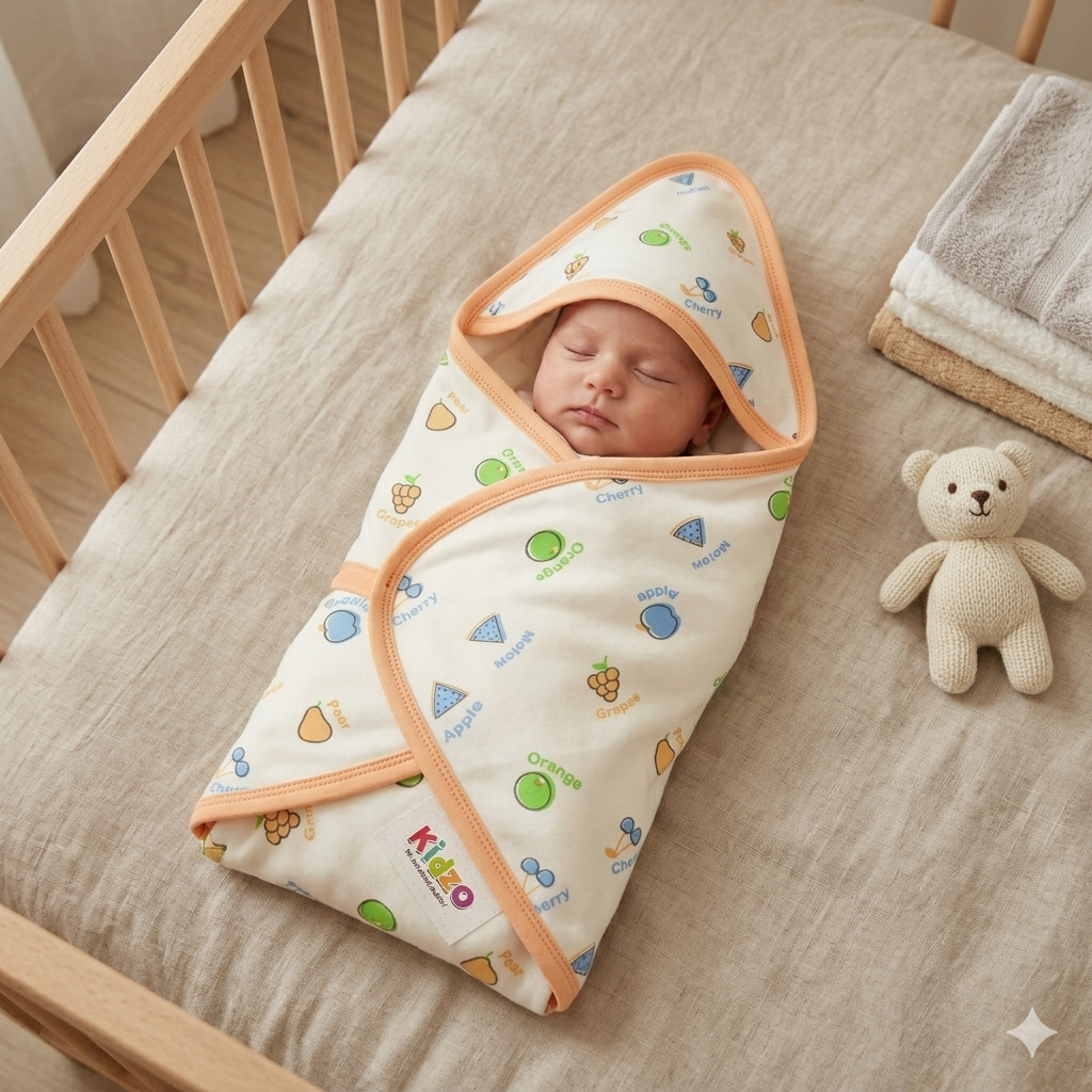 Essential Newborn Wrapping Sheet | Gentle & Cozy Infant Swaddle