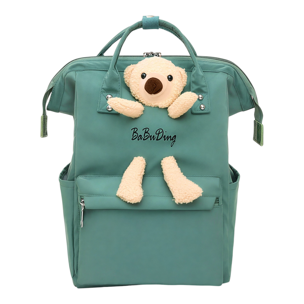 Baby Bag Pack Bear Green