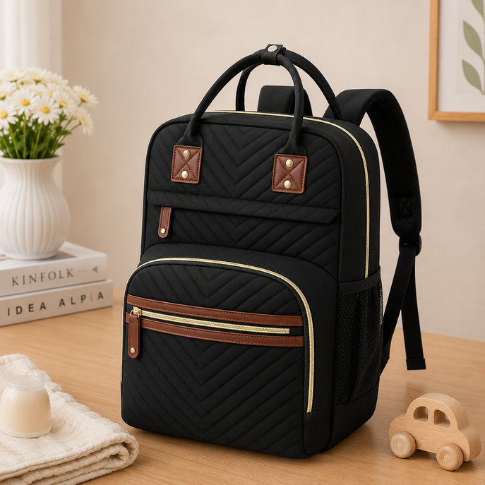 Baby Diaper Bag Black