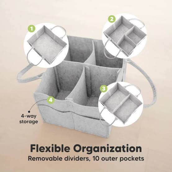 Baby Organizer Gray Color