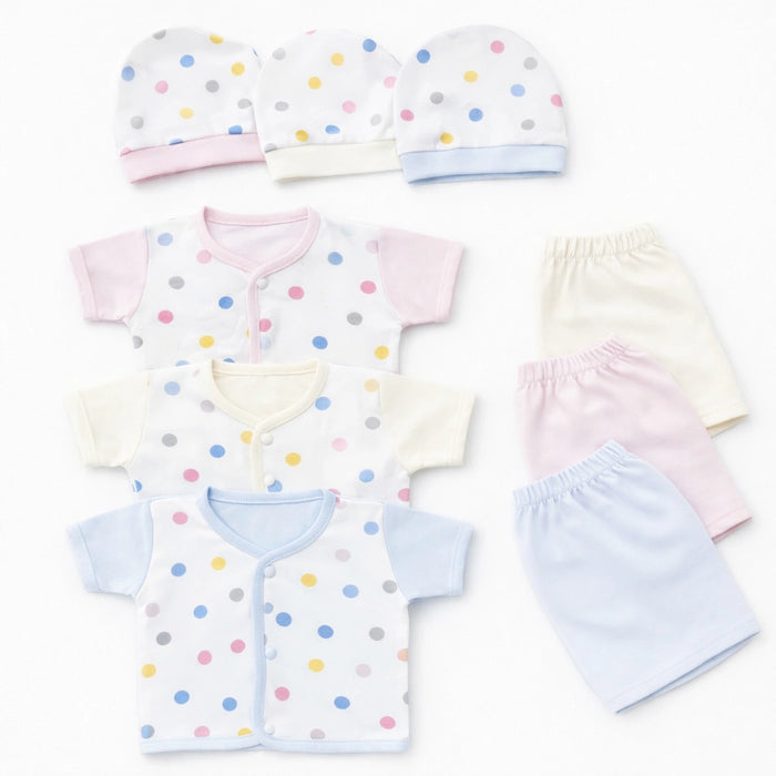Pack Of 9 Clothing Set ( 0 to 3 months )