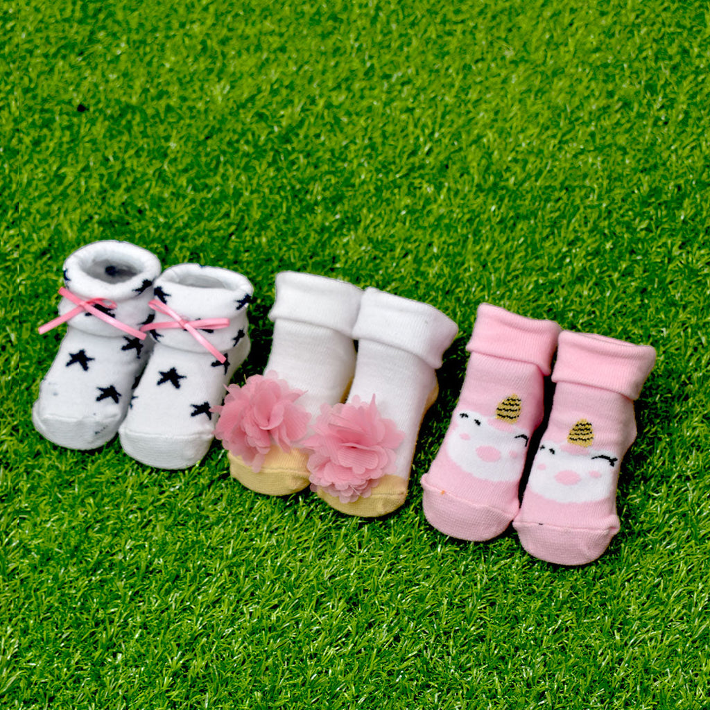 Baby botties 0 to 9 Months for boy & Girls (pack of 3)