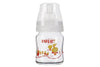 WIDE NECK GLASS FEEDER CRYSTAL CLEAR 120 ML
