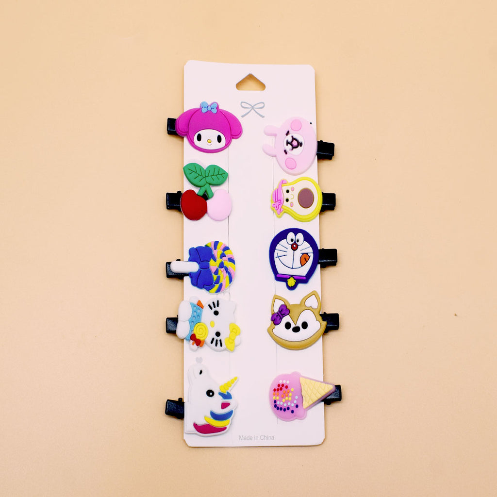 Cartoon Clips (10 Pcs)