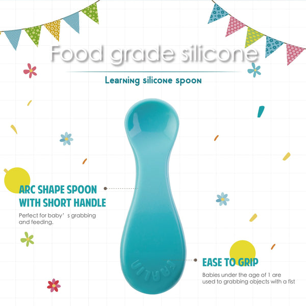 FARLIN PACK OF 2 SILICONE SPOON