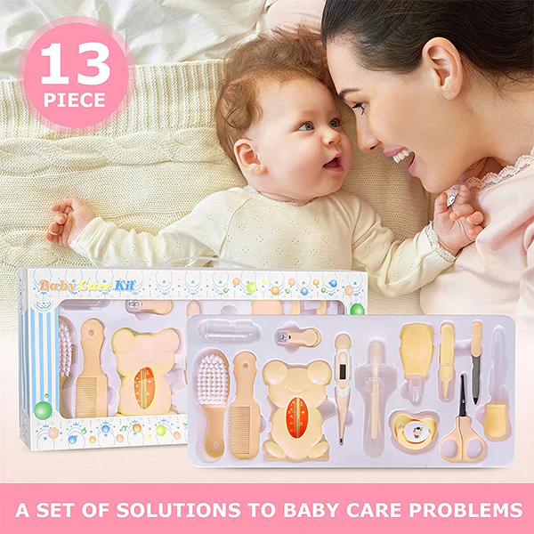 13 PCS BABY HEALTH CARE SET KIDS GROOMING KIT SAFETY