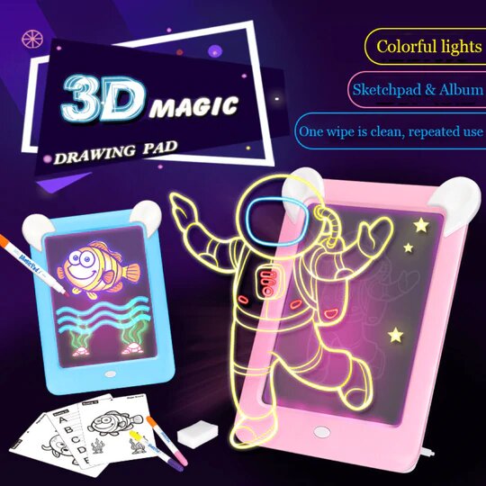 Magic Pad Light-Up Drawing Pad