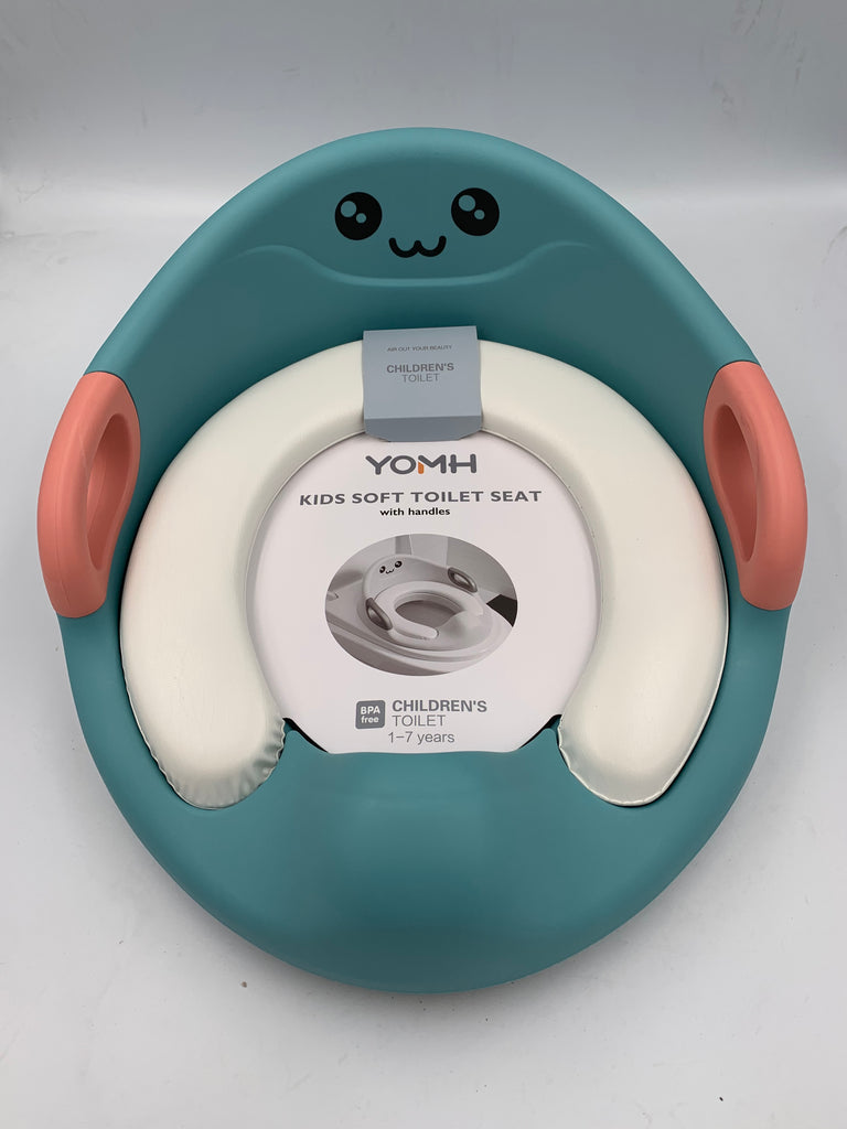 Baby Training Toilet Seat with Soft Cushion Handles