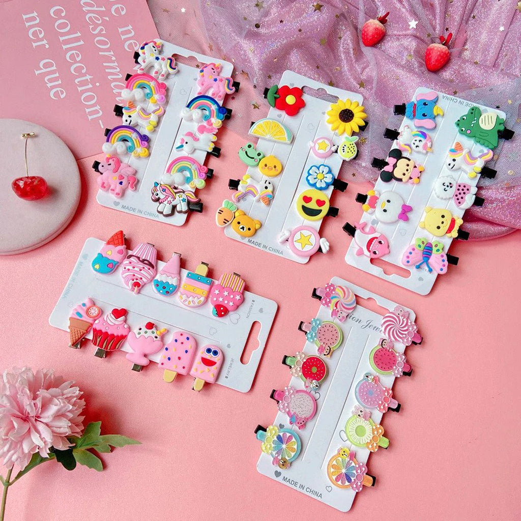 Cartoon Clips (10 Pcs)