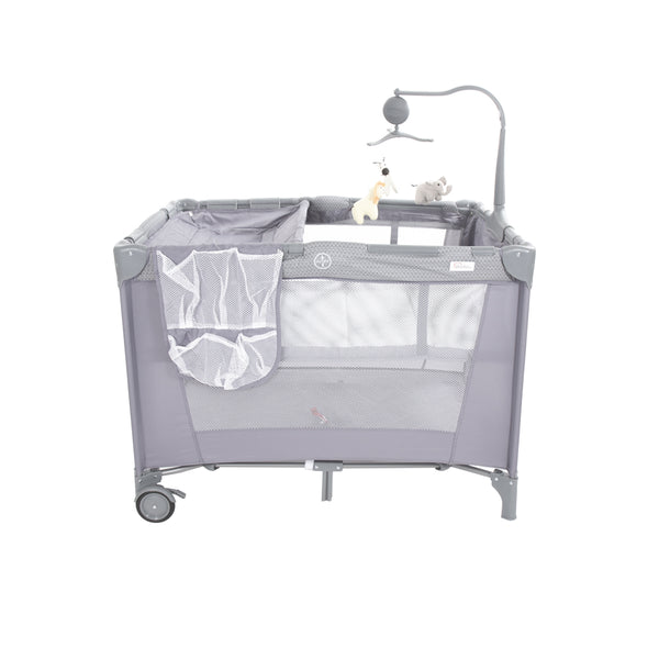 TINNIES BABY PLAY PEN W/ ROCKING (GREY)